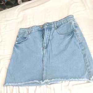 Jean skirt